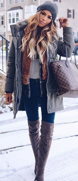 You may like winter fashion outfits, Winter clothing: winter outfits,  Slim-Fit Pants,  fashion blogger,  Boot Outfits  