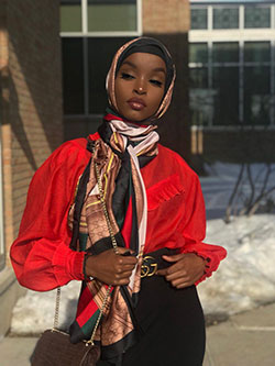 Dark skin women hijab: Black people,  Dark skin,  Islamic fashion,  Black Women,  Fashion week  