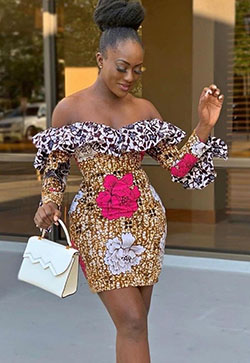 Beautiful ankara short gowns, African Dress: African Dresses,  shirts,  Maxi dress,  Short African Outfits,  Ankara Short Gown  