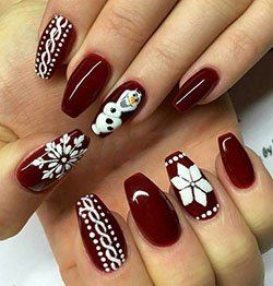 See these incredible christmas nail designs, Nail art: Christmas Day,  Nail Polish,  Nail art  