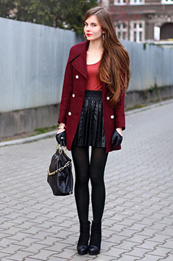 Cute girls most liked ariadna majewska skirt, Leather skirt: Skirt Outfits,  Leather skirt  