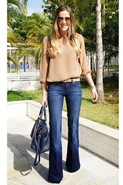 Inverno outfit jeans a zampa: Wide-Leg Jeans,  Slim-Fit Pants,  Bootcut Jeans  