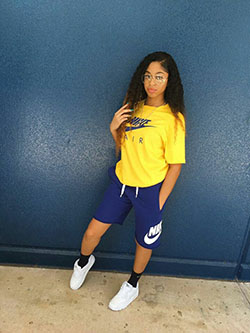Wow! Really great baddie nike outfits, Casual wear: winter outfits,  Air Jordan,  Casual Outfits,  Black Swag Outfits  