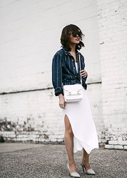 Outfits With White Skirt, Blank NYC: Skirt Outfits  