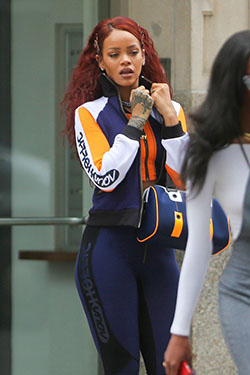 Girly and cute ideas for rihanna orange hair, New York: New York,  Red hair,  Rihanna Style  