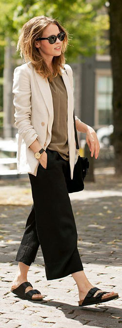 Semi-Formal Culottes Outfit: Culottes Outfit  
