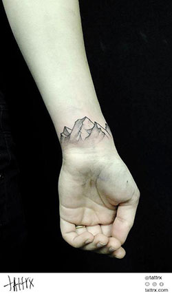 Finest tips for fading mountain tattoo, Small Mountain Tattoo: Sleeve tattoo,  Tattoo Ideas  