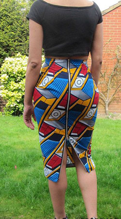 African pencil skirt styles: Crop top,  African Dresses,  Pencil skirt,  Roora Dresses  