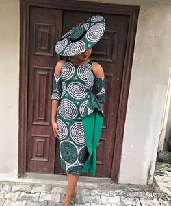 Short skirt and blouse styles: party outfits,  Wedding dress,  Aso ebi,  Short African Outfits  