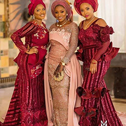 Ankara Gown Styles, Womens Black Choker, Aso ebi: Wedding dress,  African Dresses,  Aso ebi,  Ankara Outfits,  Formal wear  