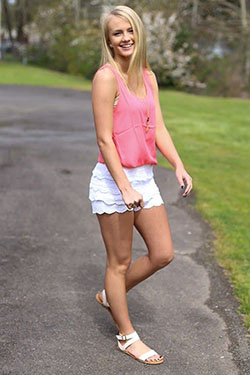 Cute Outfits With Lace Shorts, Formal wear: Shorts Outfit,  Formal wear,  Lace short  