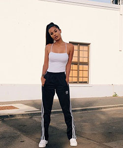 Cute outfits with adidas sweatpants: Business casual,  Adidas Originals  