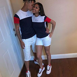 couples wearing jordans