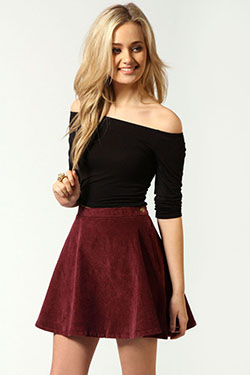 Simple dresses for teenage girls: shirts,  Skater Skirt,  Skirt Outfits,  Brandy Melville  
