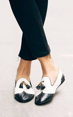 Latest Fashion Trends - mocassins femme chic, Tory Burch LLC: High-Heeled Shoe,  Ballet flat,  Fashion accessory,  Flat Shoes Outfits  