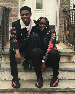 You must try these cute couples black, Black is beautiful: Black people,  Matching Outfits  