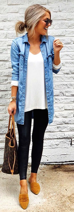 Casual outfits with jeans fall: winter outfits,  Jean jacket,  shirts,  Casual Outfits,  Brunch Outfit  