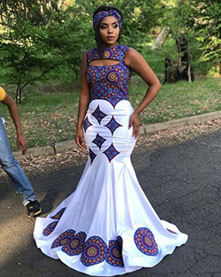 Never seen before ideas traditional wedding dresses, African wax prints: Evening gown,  African Dresses,  Kitenge Dresses,  Formal wear  