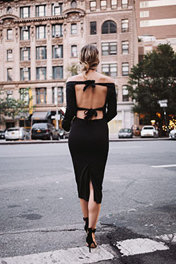Know more about these open back outfit, Little black dress: Backless dress,  Bare Back Dresses  