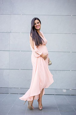 Pregnant wedding guest outfit, Maternity clothing: Bridesmaid dress,  Maternity clothing,  Formal wear,  Maternity Outfits  