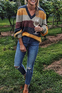 Party ideas for winery fall outfits, Casual wear: winter outfits,  Casual Outfits,  Sweaters Outfit  
