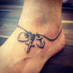 Foot tattoo for girl, Fashion model: Tattoo Ideas  