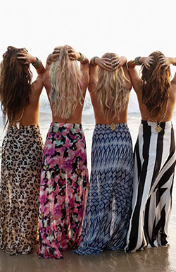 Best must have hippie long skirt, Needle & Thread: Crop top,  Bohemian style,  Maxi dress,  Beach Skirt,  Hairstyle Ideas  