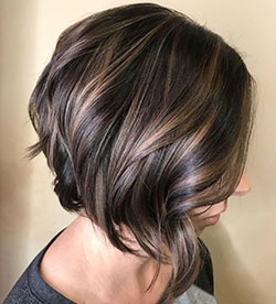 Perfect and daily dose of brunette bob hairstyles, Human hair color: Bob cut,  Long hair,  Hairstyle Ideas,  Brown hair,  Short hair,  Hair highlighting  