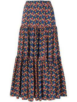 Roora Outfits, African wax prints, LaDoubleJ Big Skirt: African Dresses,  Tiered Skirt,  Roora Dresses,  Prairie skirt  