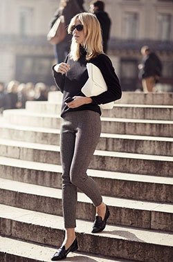 Pants office wear for women: Business casual,  College Outfit Ideas,  Casual Outfits  