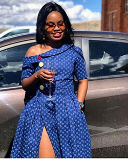 Latest & best shweshwe dresses 2019, African wax prints: Aso ebi,  Seshoeshoe Outfits  
