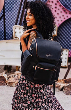 Must check out fashion model, Noir Rose Gold: fashion model,  Photo shoot,  Backpack Outfits  