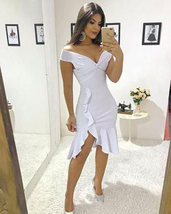 Party wear tips for enterizos juveniles 2019 largos, Minx sexy traje: party outfits,  Evening gown,  White Party Dresses  