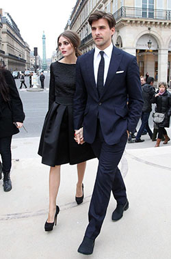 Johannes huebl and olivia: Stock photography,  Getty Images,  Olivia Palermo,  Matching Formal Outfits,  Photo shoot,  Johannes Huebl  