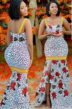 Modele de robe droite longue en pagne: African Dresses,  Maxi dress,  Ankara Dresses  