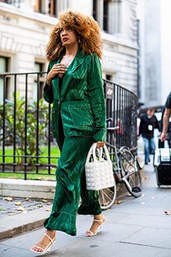 Nice outfit of year sandals trends 2019, High-heeled shoe: High-Heeled Shoe,  Kitten heel,  Ballet shoe,  Green Pant Outfits  