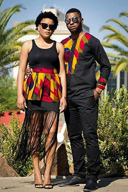 Latest ideas for african couple outfits, African wax prints: African Dresses,  couple outfits,  Folk costume  