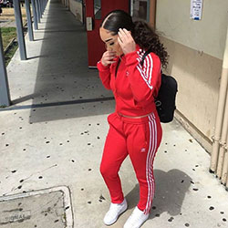 Dope outfit with adidas tracksuit: 