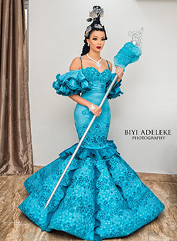 Check these vibrant traditional bridal efik, Personal wedding website: Aso ebi,  Nigerian Dresses  