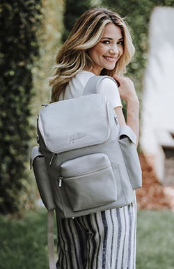 Trendy Outfits With Backpacks, Diaper bag, Shoulder strap: Shoulder strap,  Backpack Outfits  