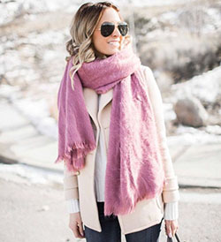 Trending and amazing fur clothing: Fur clothing,  Scarves Outfits  