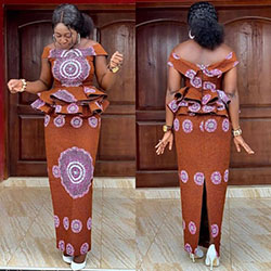 Kaba and slit styles, Aso ebi: African Dresses,  Pencil skirt,  Aso ebi,  Kaba Styles  