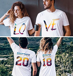 Great ideas for perfect matching couples honeymoon: Matching couple,  couple outfits  