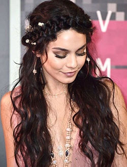 Vanessa hudgens coachella hair: Long hair,  Hair Color Ideas,  Vanessa Hudgens,  Hairstyle Ideas  