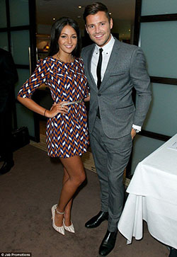 Lucy mecklenburgh max george, Mark Wright: couple outfits,  Street Style  