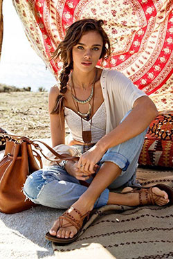 Hot and beautiful boho womens fashion, Bohemian style: 