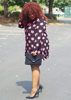 Just adorable ideas for polka dot, Wide Calf Boots: Plus size outfit,  Work Outfit,  Fashion accessory  