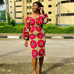 US most desired fashion model, African wax prints: Aso ebi,  Ankara Outfits  