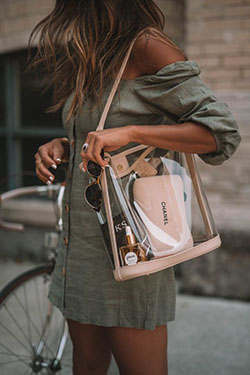 Wonderful images of clear bag trend, Clear Handbags & More: Fashion accessory,  Handbags,  Handbag Ideas  
