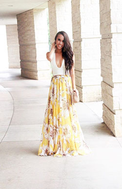 Have to checked these fashion model, Floral maxi skirt: Cocktail Dresses,  fashion blogger,  Stiletto heel,  Floral Skirt,  Floral Dresses  